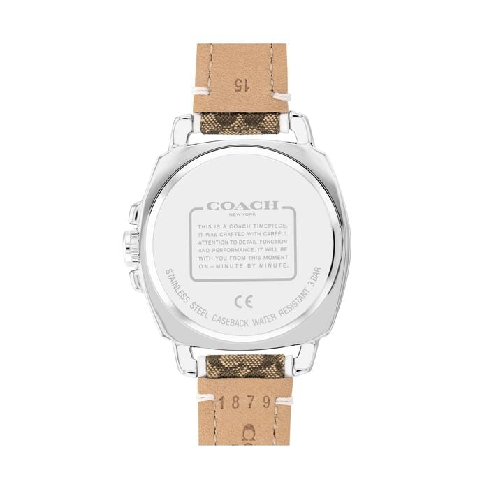 C.O.A.C.H Boyfriend Crystal Women's Watch