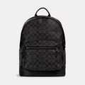 C.O.A.C.H West Backpack In Signature Canvas