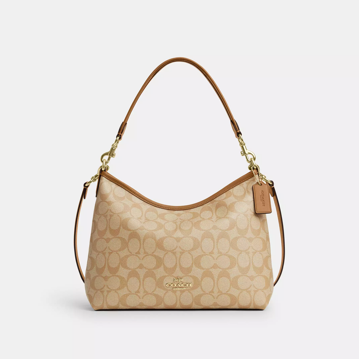 C.O.A.C.H  Laurel Shoulder Bag In Signature Canvas