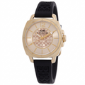C.O.A.C.H Boyfriend Watch ROSE GOLD - BLACK