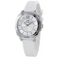 C.O.A.C.H Boyfriend Watch SILVER - WHITE