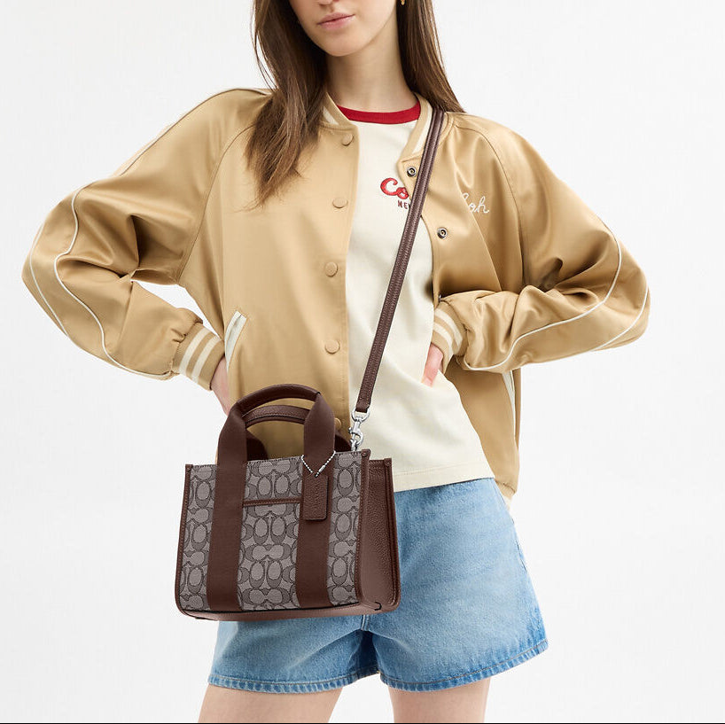 C.O.A.C.H Smith Tote Bag 24 In Signature Jacquard