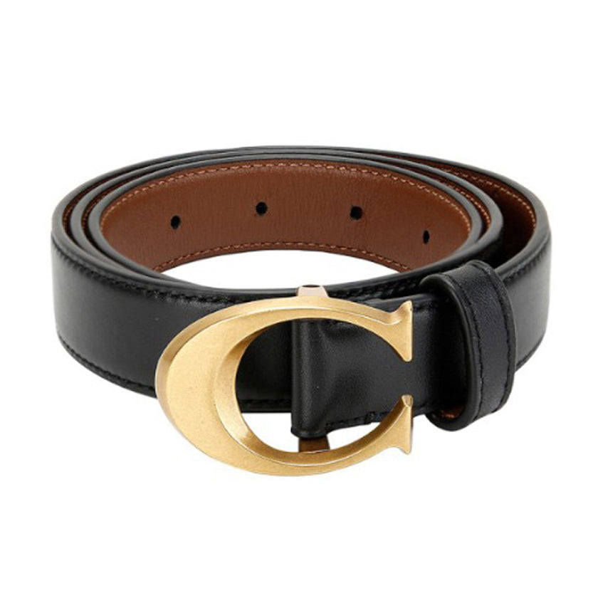 C.O.A.C.H Signature Buckle Belt