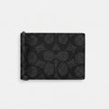 C.O.A.C.H  Slim Money Clip Billfold Wallet In