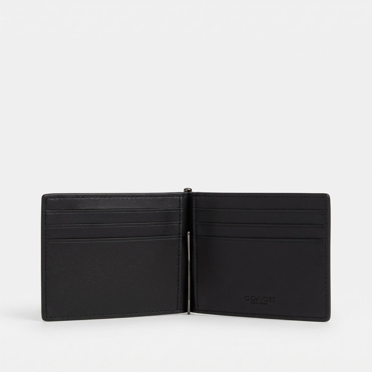 C.O.A.C.H  Slim Money Clip Billfold Wallet In