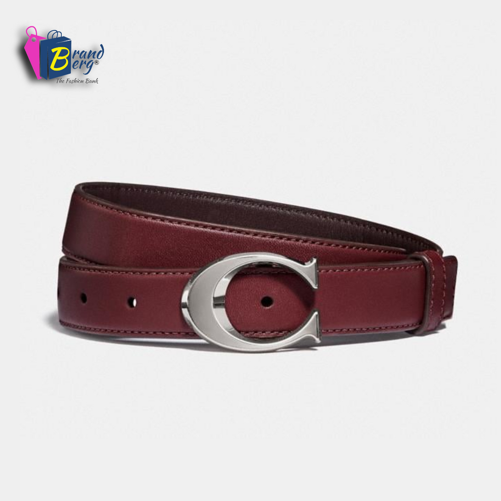C.O.A.C.H Signature Buckle Belt