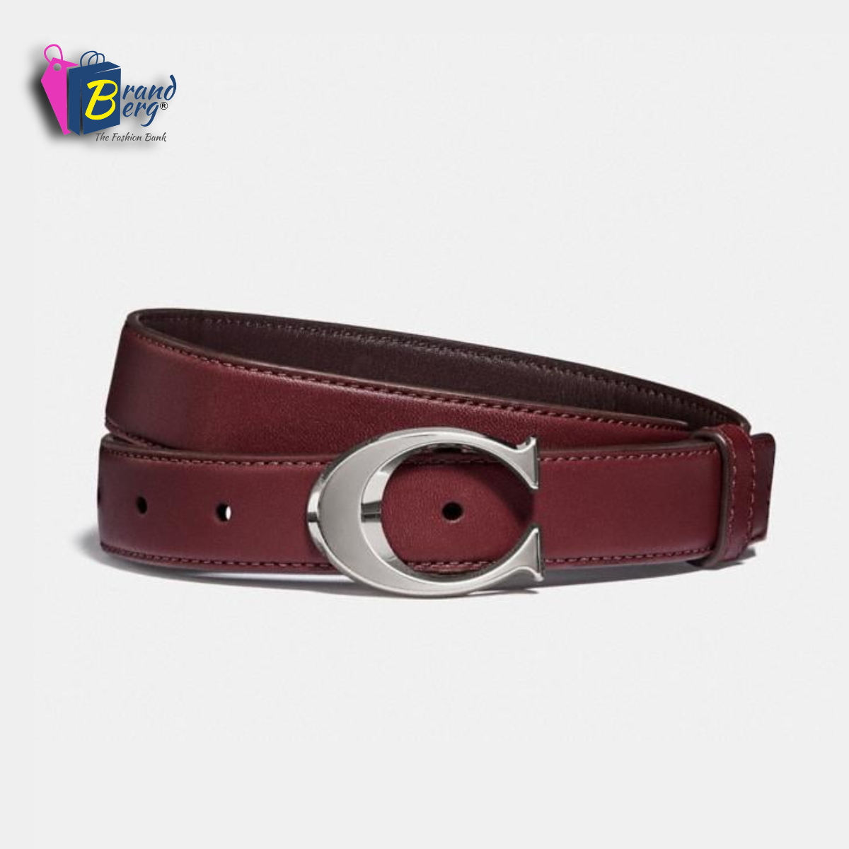 C.O.A.C.H Signature Buckle Belt