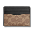 C.O.A.C.H Slim Id Card Case In Signature Canvas