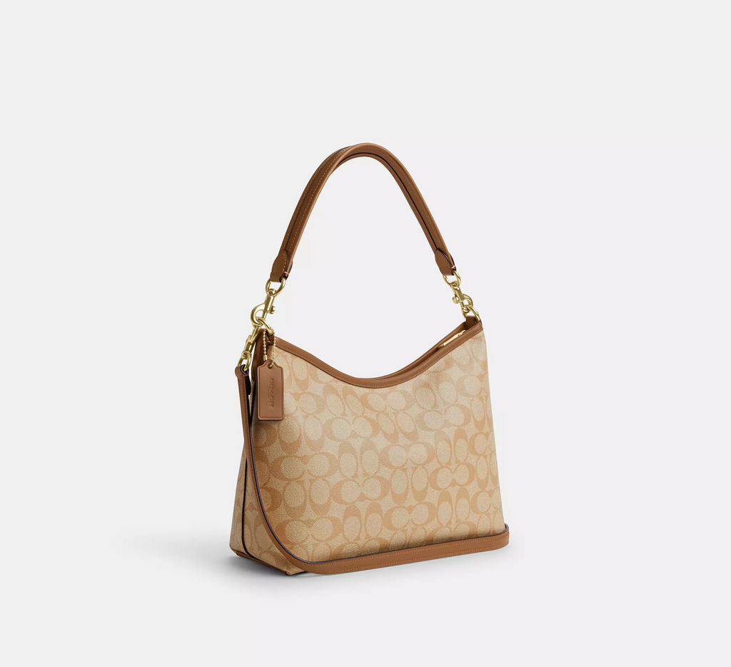 C.O.A.C.H  Laurel Shoulder Bag In Signature Canvas