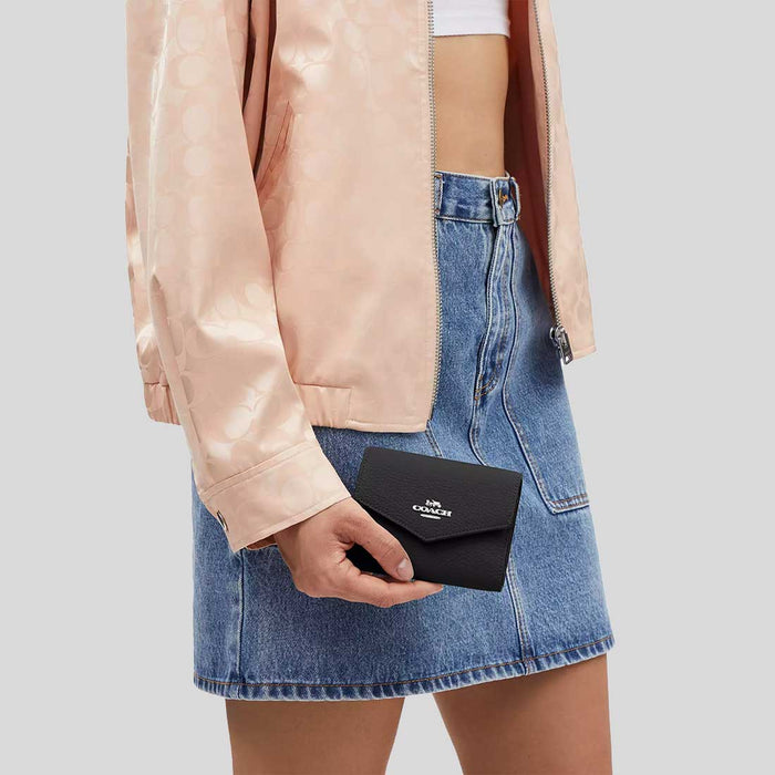C.O.A.C.H Mini Envelope Wallet With Strap