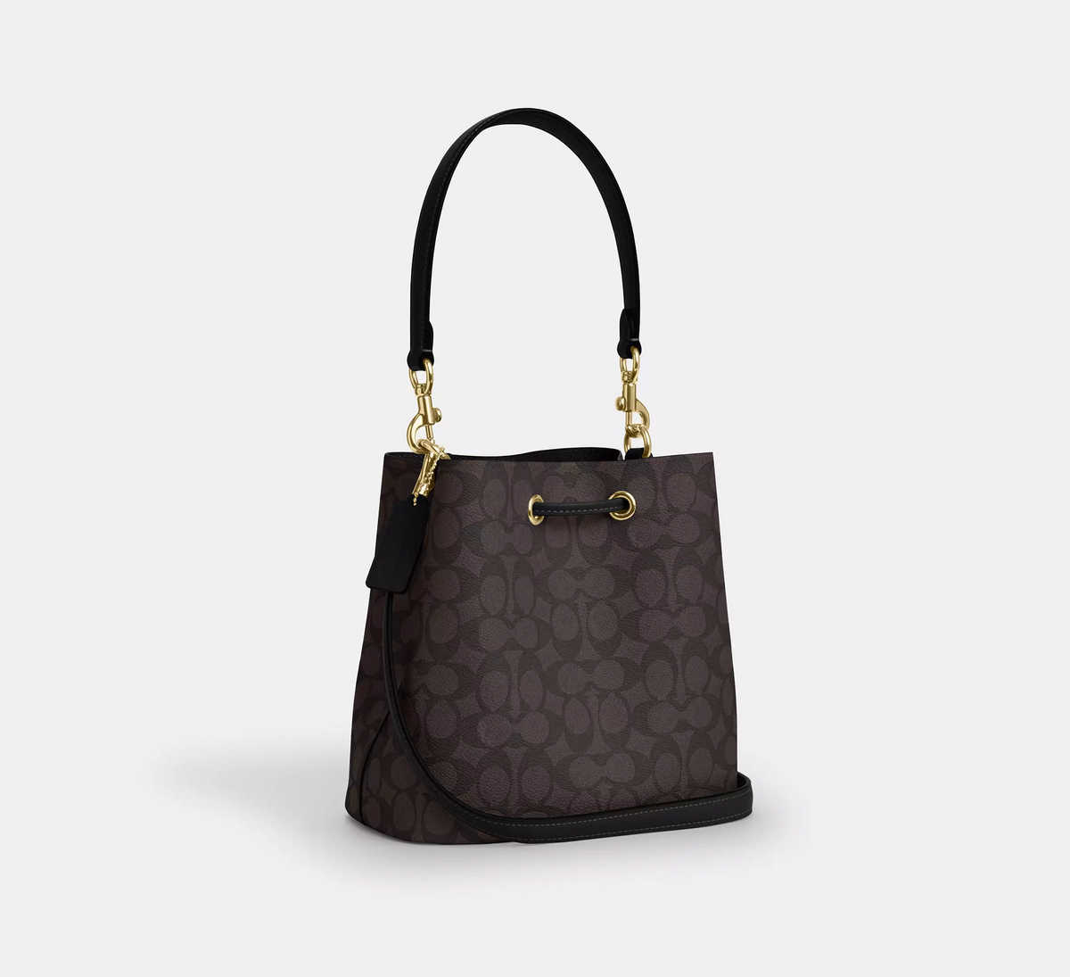 C.O.A.C.H Rowan Bucket Bag In Signature Canvas