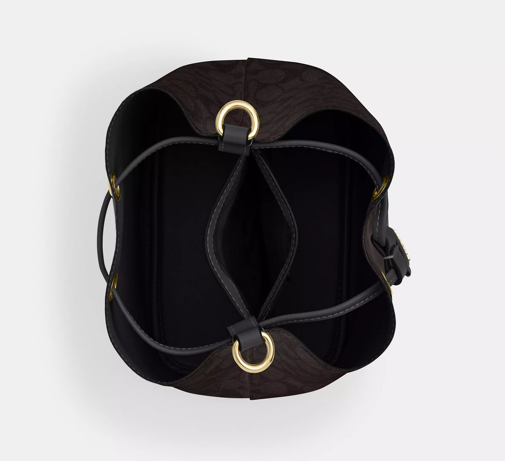 C.O.A.C.H Rowan Bucket Bag In Signature Canvas
