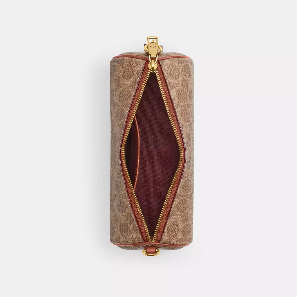 C.O.A.C.H Barrel Bag In Signature Canvas