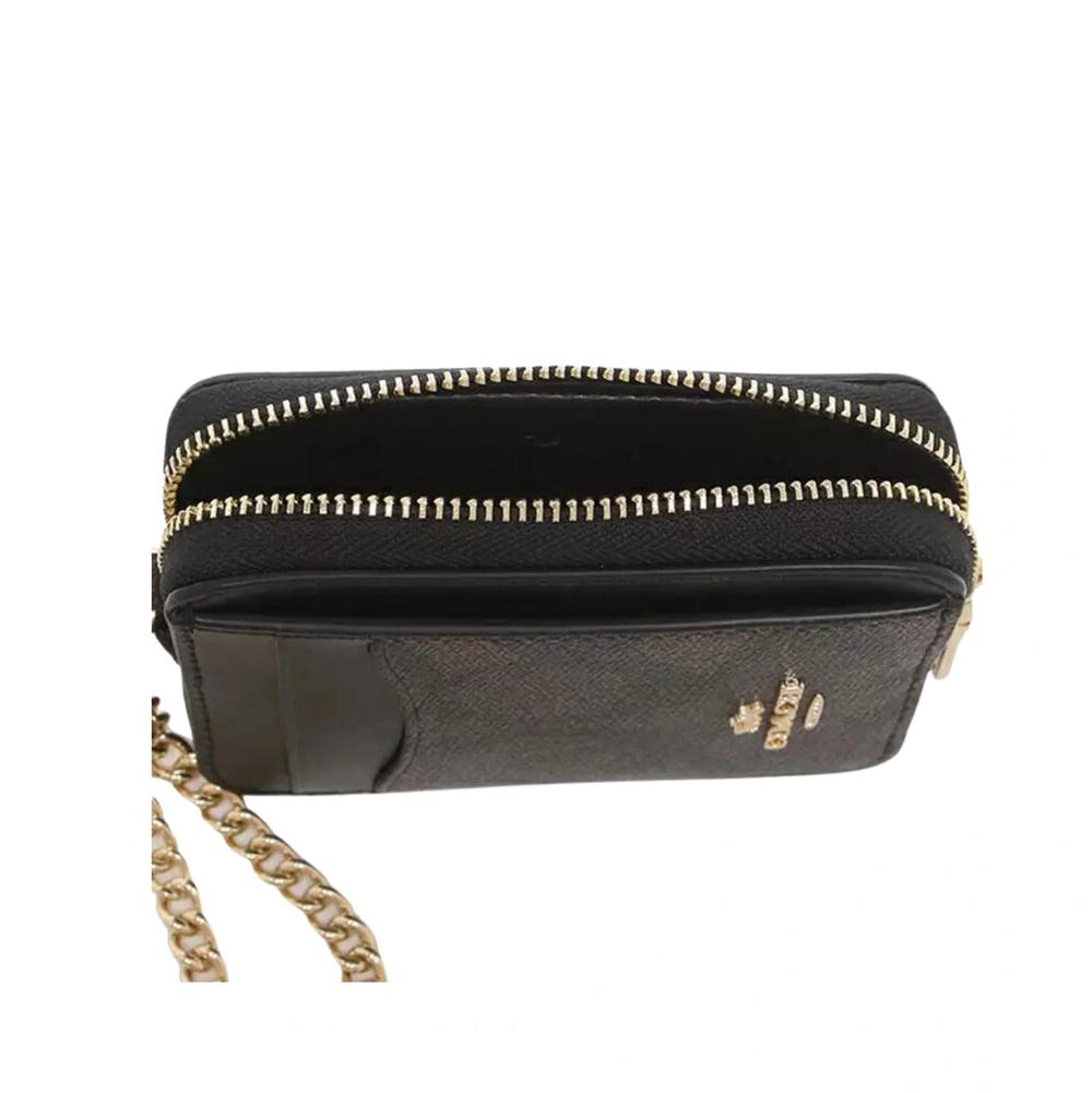 C.O.A.C.H Zip Card Case