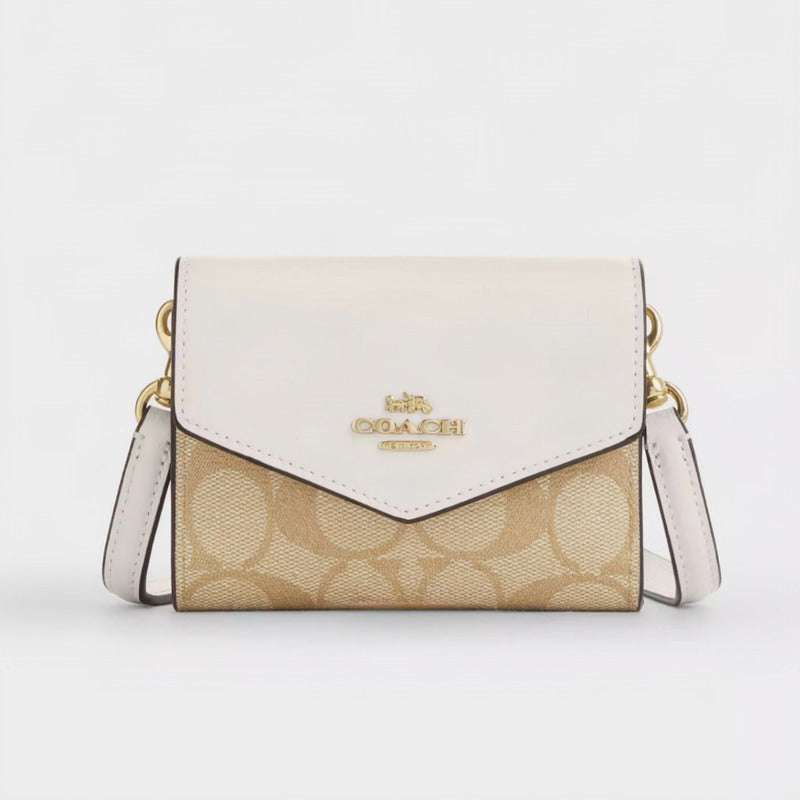 C.O.A.C.H Mini Envelope Wallet With Strap
